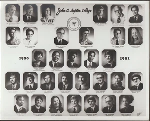 John A Cupton Mortuary College Nashville TN. 1980-1981 Photograph B & W 8" x 10" - Picture 1 of 2