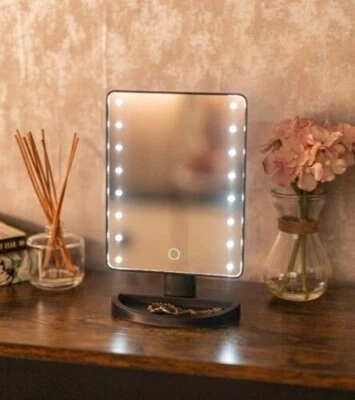 Vanity LED Light Mirror Hollywood Black Make Up Dressing Table Cosmetic Decor - Image 1 of 4