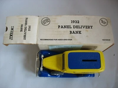 全新 ERTL 1932 面板卡车 Sunbeam 面包 1/25 比例压铸银行 #7612 — 第 1/4 张图片