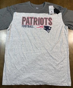 New England Patriots Majestic Big Tall T-Shirt Herren 2XLT NFL Lizenziert - Bild 1 von 17