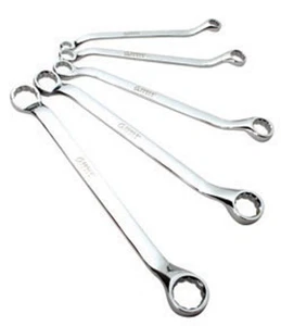 5 Pc. Fully Polished Metric Double Box Wrench Set SUU-9950M Brand New! - Picture 1 of 4