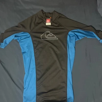 VTG QUIKSILVER Rash-Guard Wetsuit KIDS Small - Image 1 of 3