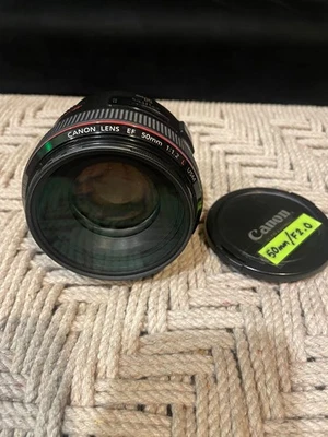 Lente Canon FD 50 mm f/1,2 L Foto 1 de 4