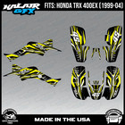 Graphics Kit for ATV Honda TRX 400EX (1999-2004) Prime Series - YELLOW