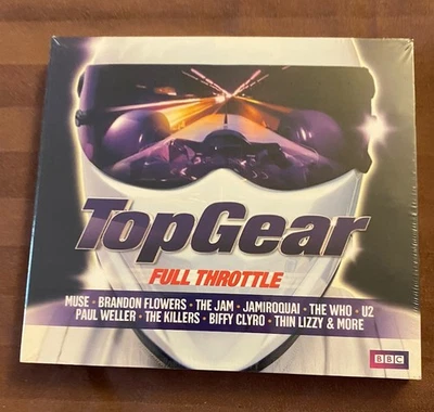 Top Gear Full Throttle CD The Jam, The Who, Thin Lizzy, Cream, U2 And More New - Image 1 of 4