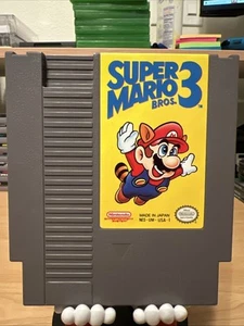 Super Mario Bros. 3 (NES, 1990) Authentic Tested Cartridge - Picture 1 of 5