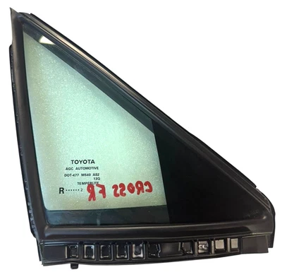 TOYOTA COROLLA 2022-2024 CRUZ PUERTA DELANTERA DERECHA ESQUINA VENTANA CRISTAL OEM Foto 1 de 4