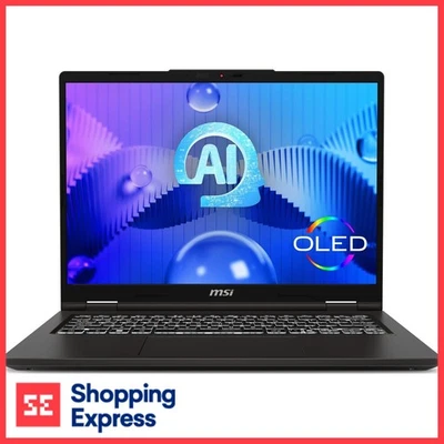 MSI Venture 14" AI A1M 2.8K OLED Laptop 120Hz Ultra 5 125H 16GB 512GB SSD W11H - image 1 of 4