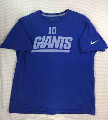 Camiseta de fútbol americano Nike Eli Manning New York NY Giants para hombre talla XXL NFL Foto 1 de 4