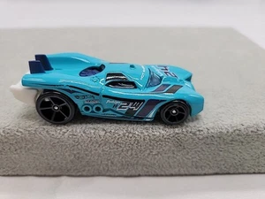 Teal Hot Wheels 2007 prototipo H-24 auto 1:64 - Foto 1 di 13
