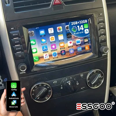 Für 2003-2012 Mercedes-Benz Viano Vito W639 Carplay Autoradio Android14 2+32G BT - Bild 1 von 4