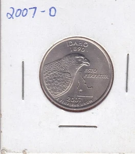2007-D Idaho State Quarter - Picture 1 of 4