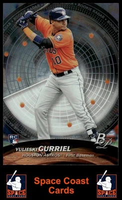Radar de novato Bowman Platinum #RR-YG 2017 Yulieski Gurriel Foto 1 de 2