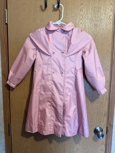Rothschild Coat Baby Girl's SZ L Pink Full Zip Long Sleeve Hooded - Picture 1 of 3