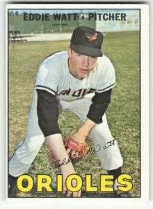 1967 Topps #271 Eddie Watt BASEBALL Baltimore Orioles - Picture 1 of 2