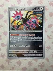 Iron Jugulis Uncommon SV05: Temporal Forces 139/162 NM Reverse holo - Picture 1 of 2