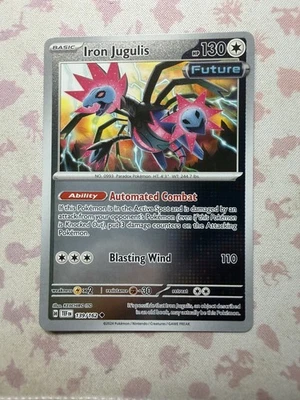 Iron Jugulis Uncommon SV05: Temporal Forces 139/162 NM Reverse holo - Image 1 of 2