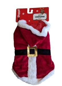 Pet Shoppe Santa Claus Dog Puppy Costume XS/S Holiday Christmas - Picture 1 of 3