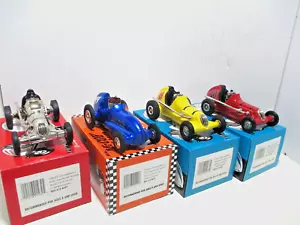 Four Thimble Drome Nylint tether midget toy race cars, line control. Mint! - Picture 1 of 17