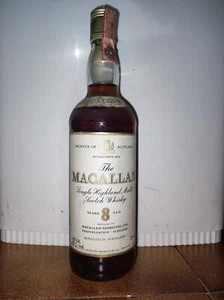 THE MACALLAN Single Highland Malta Scotch Whisky 8 years old 43% Vol 75cl - Foto 1 di 6