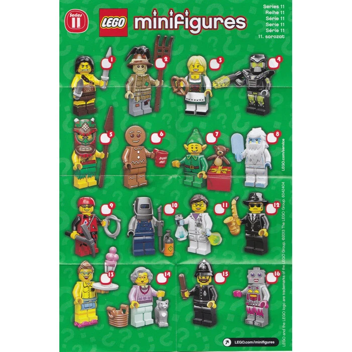 Lego Series 11 (71002) Collectible Minifigures (2013) - Image 1 of 1