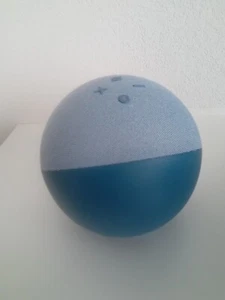 Amazon Echo dot 4 gen.Groß,Blau mit Akku( weiß ) 144 x 144 x 133 mm - Bild 1 von 5