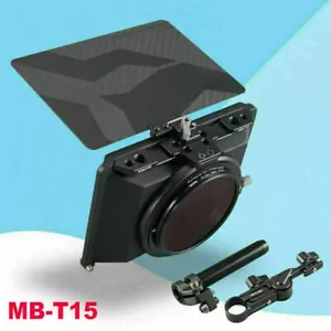 For DSLR Tilta Lens Hood Acces Tilta MB-T15 Mini Clamp On Matte Box Mini Black - Picture 1 of 12