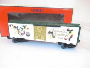 LIONEL CHRISTMAS 29931- LRRC 2005 CHRISTMAS BOXCAR- 0/027- NEW- BXD- SH - Picture 1 of 5