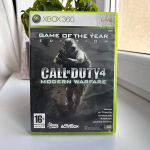 Call of Duty 4 Modern Warfare Edición GOTY Xbox 360 | CIB Completo con Manual PAL - Imagen 1 de 5