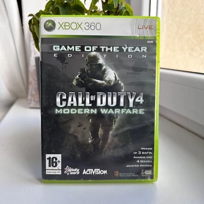 Call of Duty 4 Modern Warfare GOTY Edition Xbox 360 | CIB Complete w/Manual PAL - Image 1 of 4