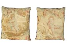 Pair of 18th Century Aubusson Tapestry pillows