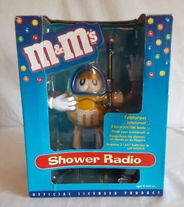 M&M Vintage Shower AM/FM Radio Yellow Peanut Scuba Diver Zahnbürstenhalter - Bild 1 von 4