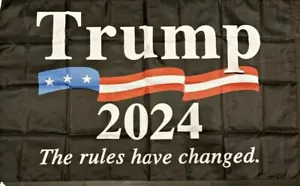 Trump Die Regeln haben sich geändert 3 Fuß x 5 Fuß Flagge - Bild 1 von 1