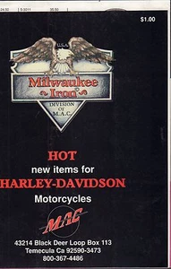 MAC Harley-Davidson Parts and accessories Catalog 101416DBE - Imagen 1 de 3
