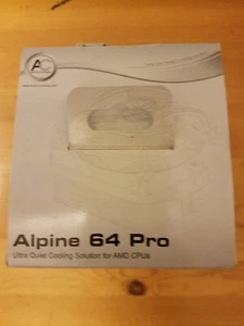 Arctic Alpine 64 PRO CPU Cooling Fan 4PIN Socket 754 939 940 AM2 AM3 FM1 FM2 - Picture 1 of 7