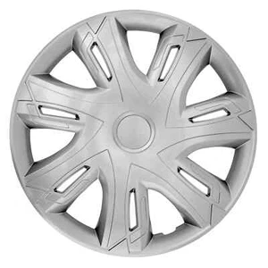 4x15" Tapacubos Tapacubos para Seat Ibiza 15" - Plateado - Imagen 1 de 5