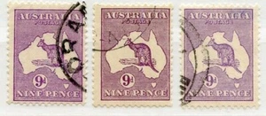 9d Roo Acsc 29A/C/D~SG108 SHADES CA WMK VFU.  - Picture 1 of 2