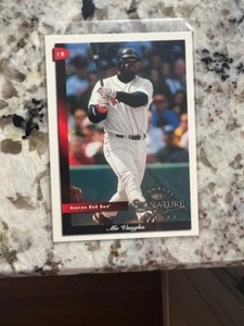 1998 DONRUSS SIGNATURE SERIES CARD BOSTON RED SOX MO VAUGHN #41 - Picture 1 of 1
