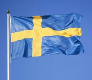 More details for sweden swedish svensk flagg sverige national flag sverige flagga large 5 x 3