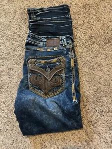 AFFLICTION MEN'S BLAKE JEANS SIZE 39 X 34 - Picture 1 of 11