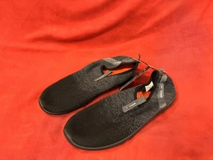 Speedo Men’s Black Gray Surf Knit Pro Swimming Hiking Water Shoes Size US 13 - Picture 1 of 2