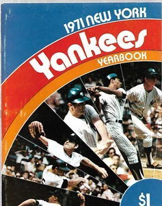 1971 New York Yankees Official Baseball Yearbook---Thurman Munson - Picture 1 of 2