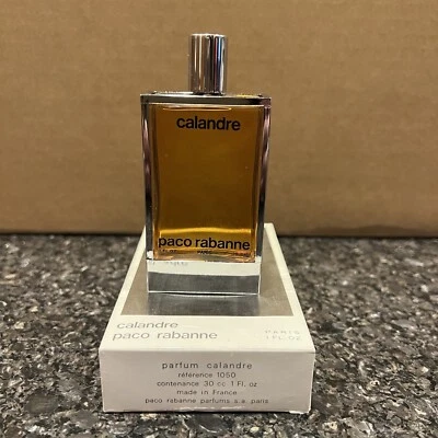 RARO Novo na Caixa Original 1969 Vintage PERFUME 1 FL. OZ Paco Rabanne Calandre - Imagem 1 de 4