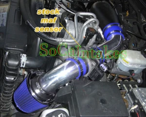 Blue Cold Air Intake System Kit & Filter For 96-04 Chevrolet S10 4.3L V6 - Picture 1 of 1