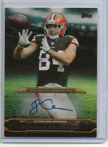 2014 Topps Signatures Jordan Cameron #TAJE - Cleveland Browns - Picture 1 of 2