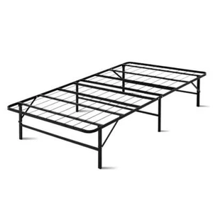 Artiss Folding Bed Frame Metal Base - King Single - Picture 1 of 7