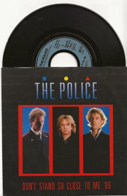 THE POLICE DON'T STAND SO CLOSE TO ME '86 GERMANY SINGLE WITH PIC SLEEVE, MINT - Image 1 of 2