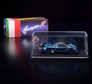 Hot Wheels RLC 2024 Red Line Club '21 Pagani Huayra R en azul y fibra de carbono! - Imagen 1 de 6