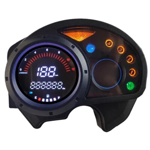 Motorcycle Speedometer Digital LED LCD Odometer for Honda XRM110 RS125 - Picture 1 of 5