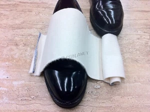 5x20" Professional Shoe Shine Cloth Flannel Backed Shammy Polish Buffing Rag - Picture 1 of 7